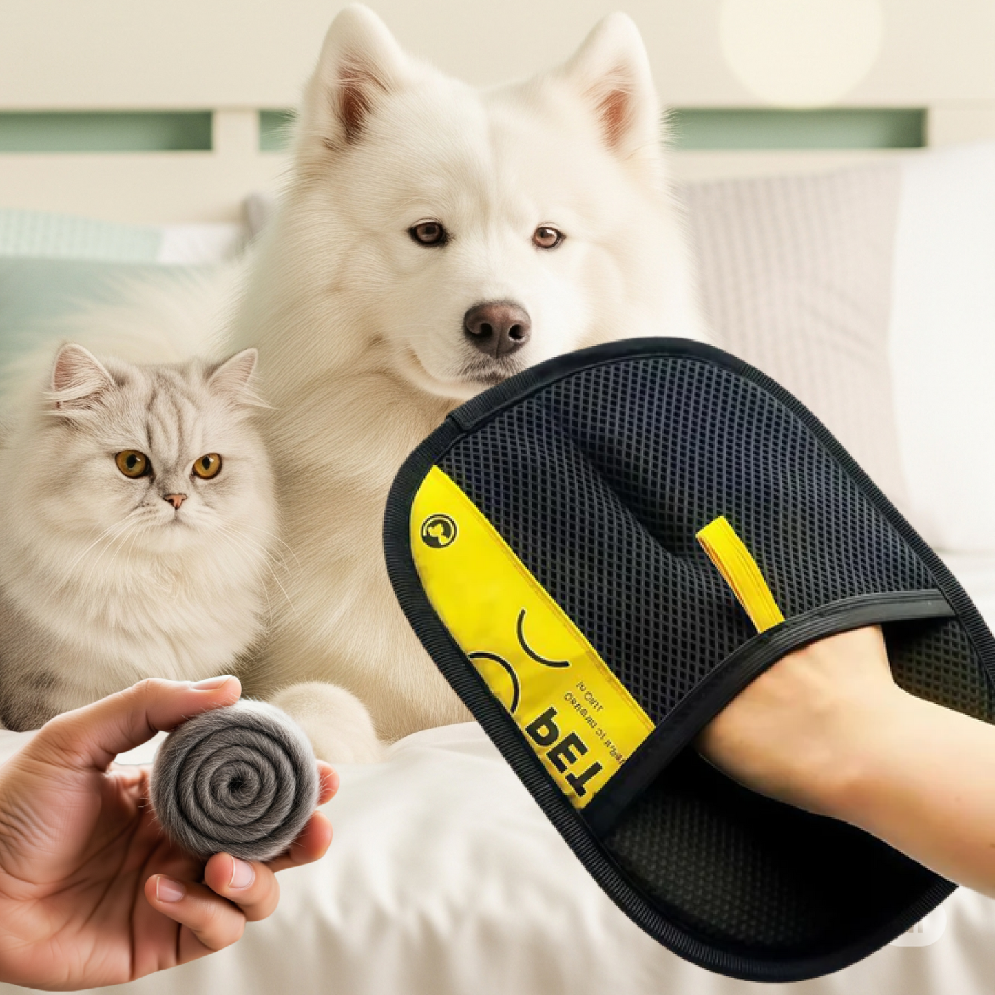 FurSweeperPro™ Pet Hair Removal Gloves