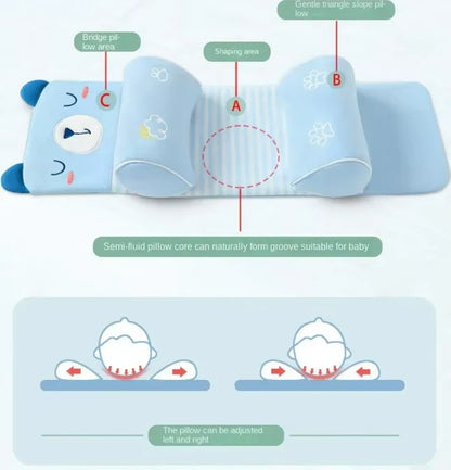 DreamNest™ Baby pillow - Baby Shaping Head Support Pillow